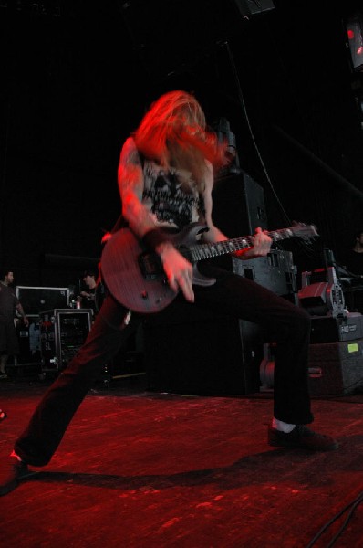 Bleeding Through at The Verizon Wireless Amphitheater, San Antonio, Texas