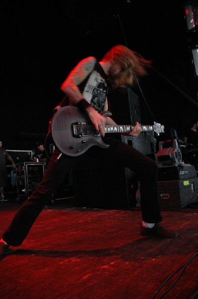 Bleeding Through at The Verizon Wireless Amphitheater, San Antonio, Texas