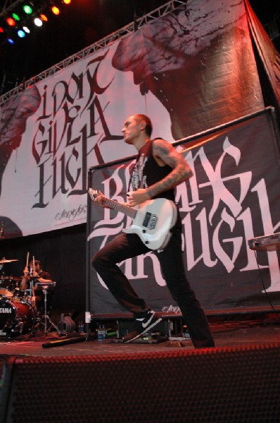 Bleeding Through at The Verizon Wireless Amphitheater, San Antonio, Texas