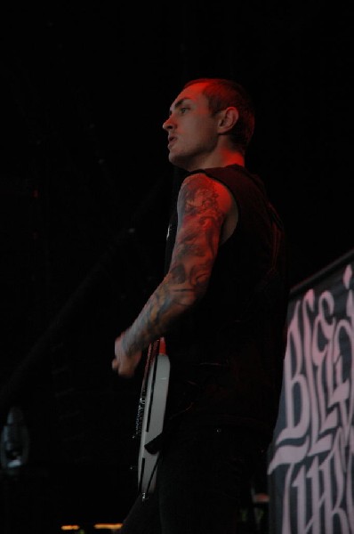 Bleeding Through at The Verizon Wireless Amphitheater, San Antonio, Texas
