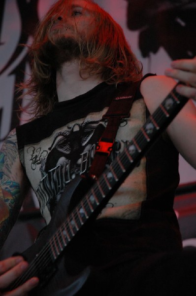 Bleeding Through at The Verizon Wireless Amphitheater, San Antonio, Texas