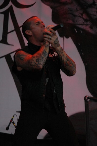 Bleeding Through at The Verizon Wireless Amphitheater, San Antonio, Texas