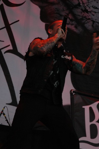 Bleeding Through at The Verizon Wireless Amphitheater, San Antonio, Texas