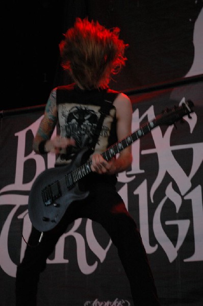 Bleeding Through at The Verizon Wireless Amphitheater, San Antonio, Texas