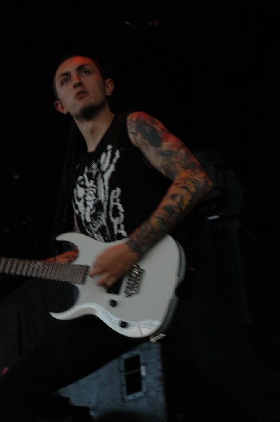 Bleeding Through at The Verizon Wireless Amphitheater, San Antonio, Texas