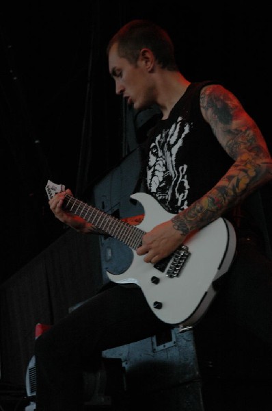 Bleeding Through at The Verizon Wireless Amphitheater, San Antonio, Texas