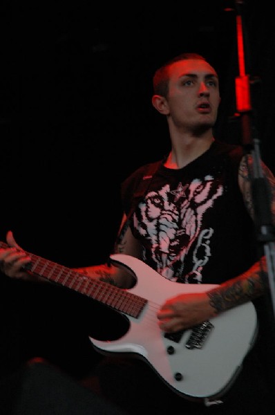 Bleeding Through at The Verizon Wireless Amphitheater, San Antonio, Texas