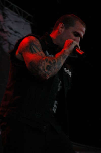 Bleeding Through at The Verizon Wireless Amphitheater, San Antonio, Texas