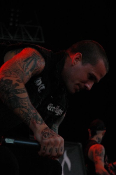 Bleeding Through at The Verizon Wireless Amphitheater, San Antonio, Texas