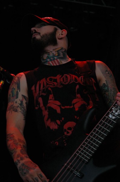 Bleeding Through at The Verizon Wireless Amphitheater, San Antonio, Texas