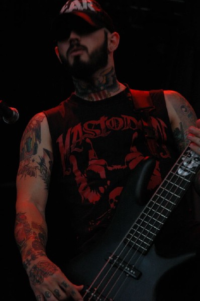 Bleeding Through at The Verizon Wireless Amphitheater, San Antonio, Texas