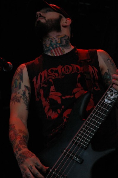 Bleeding Through at The Verizon Wireless Amphitheater, San Antonio, Texas