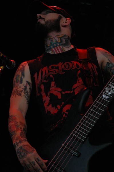 Bleeding Through at The Verizon Wireless Amphitheater, San Antonio, Texas