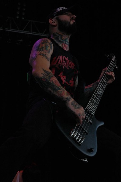 Bleeding Through at The Verizon Wireless Amphitheater, San Antonio, Texas