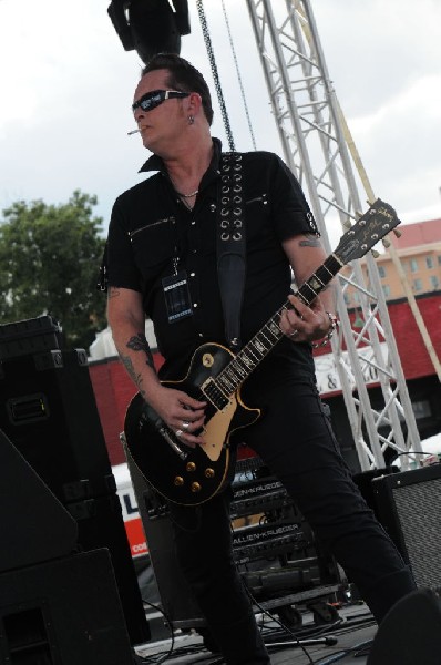 The Blue Flames at the Freak Show Festival, Austin, Texas 10/23/10 - photo