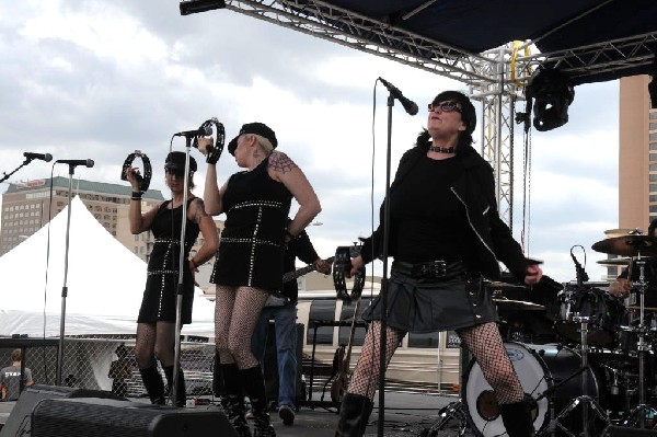 The Blue Flames at the Freak Show Festival, Austin, Texas 10/23/10 - photo