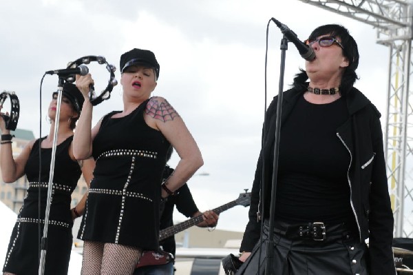 The Blue Flames at the Freak Show Festival, Austin, Texas 10/23/10 - photo