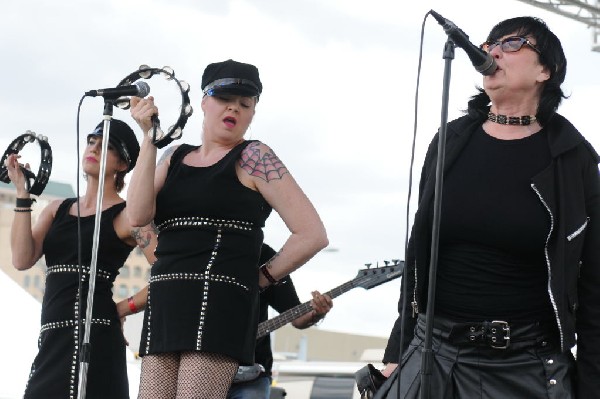 The Blue Flames at the Freak Show Festival, Austin, Texas 10/23/10 - photo