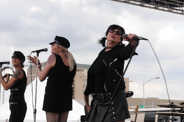 The Blue Flames at the Freak Show Festival, Austin, Texas 10/23/10 - photo