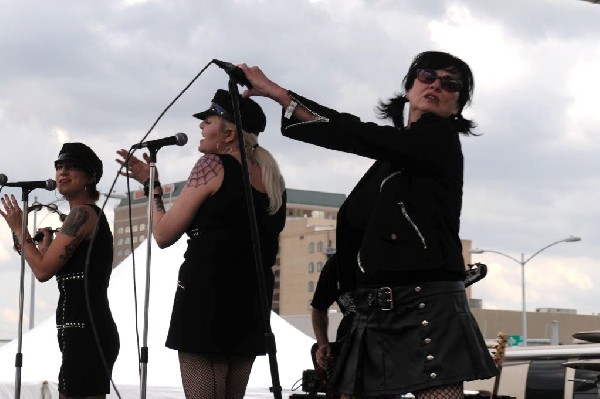 The Blue Flames at the Freak Show Festival, Austin, Texas 10/23/10 - photo