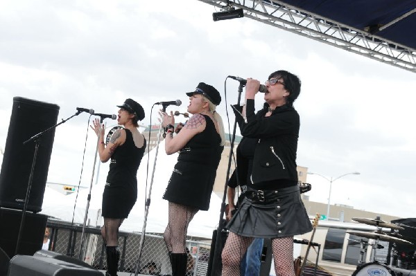 The Blue Flames at the Freak Show Festival, Austin, Texas 10/23/10 - photo