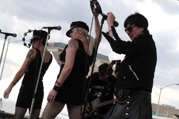 The Blue Flames at the Freak Show Festival, Austin, Texas 10/23/10 - photo