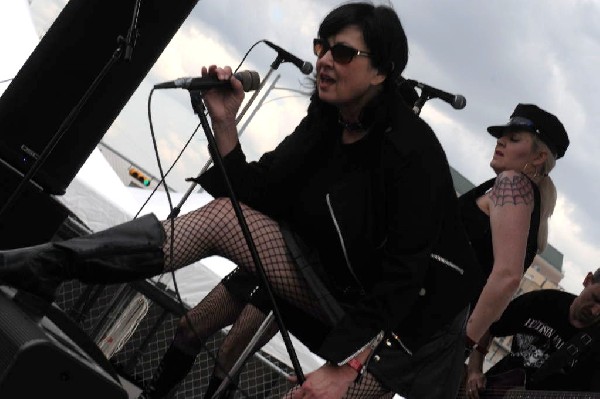 The Blue Flames at the Freak Show Festival, Austin, Texas 10/23/10 - photo