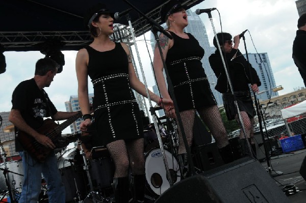 The Blue Flames at the Freak Show Festival, Austin, Texas 10/23/10 - photo