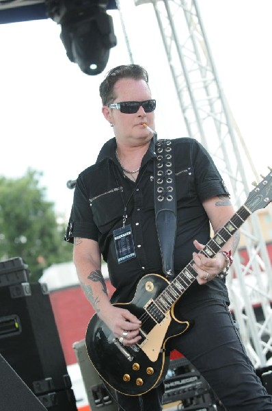 The Blue Flames at the Freak Show Festival, Austin, Texas 10/23/10 - photo