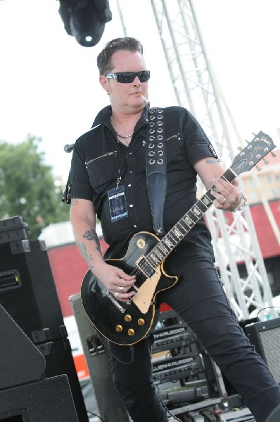 The Blue Flames at the Freak Show Festival, Austin, Texas 10/23/10 - photo