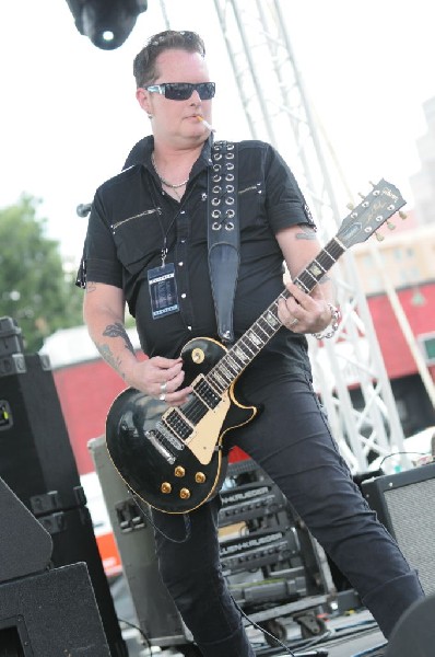 The Blue Flames at the Freak Show Festival, Austin, Texas 10/23/10 - photo