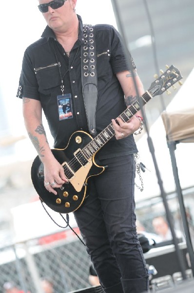 The Blue Flames at the Freak Show Festival, Austin, Texas 10/23/10 - photo