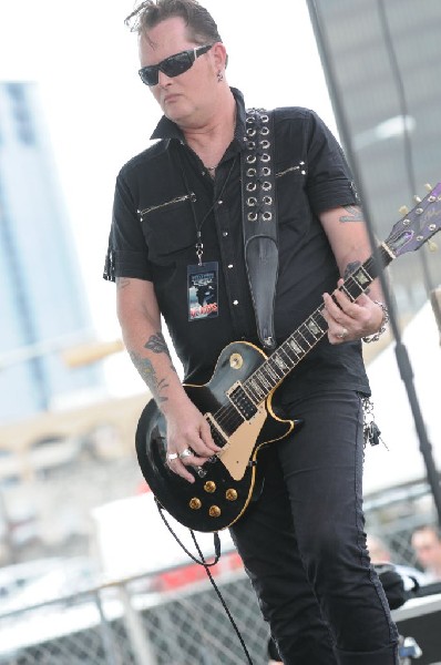 The Blue Flames at the Freak Show Festival, Austin, Texas 10/23/10 - photo