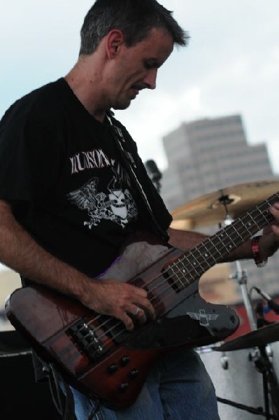 The Blue Flames at the Freak Show Festival, Austin, Texas 10/23/10 - photo