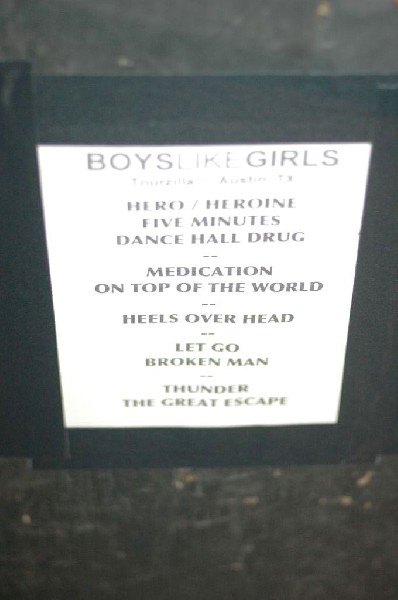 Boys Like Girls at La Zona Rosa in Austin, Texas