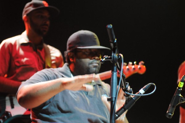 Brownout performs at the AMP Launch Party at ACL Live at the Moody Theater,