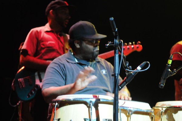 Brownout performs at the AMP Launch Party at ACL Live at the Moody Theater,