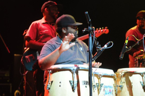 Brownout performs at the AMP Launch Party at ACL Live at the Moody Theater,