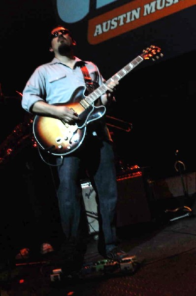 Brownout performs at the AMP Launch Party at ACL Live at the Moody Theater,