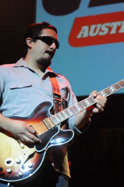 Brownout performs at the AMP Launch Party at ACL Live at the Moody Theater,