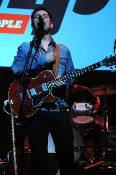 Brownout performs at the AMP Launch Party at ACL Live at the Moody Theater,