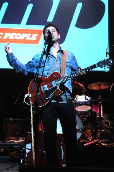 Brownout performs at the AMP Launch Party at ACL Live at the Moody Theater,