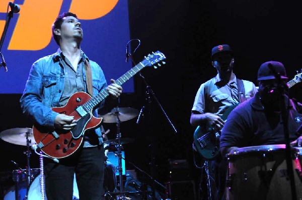 Brownout performs at the AMP Launch Party at ACL Live at the Moody Theater,