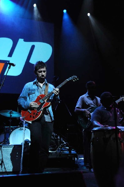Brownout performs at the AMP Launch Party at ACL Live at the Moody Theater,
