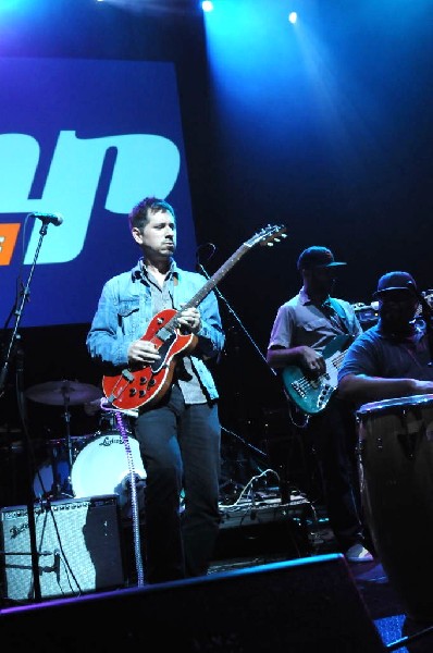 Brownout performs at the AMP Launch Party at ACL Live at the Moody Theater,