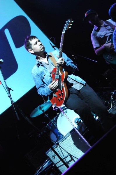 Brownout performs at the AMP Launch Party at ACL Live at the Moody Theater,