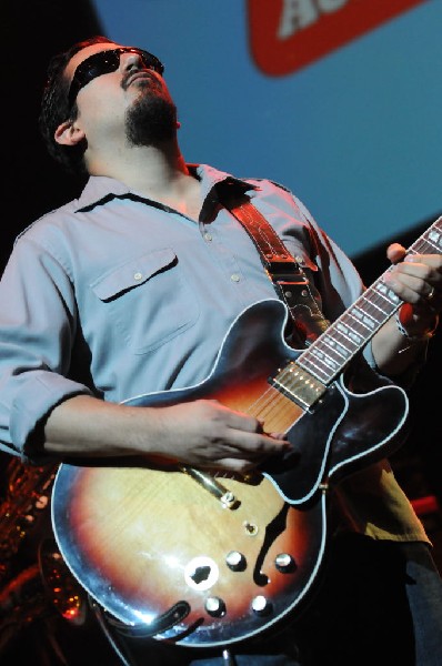 Brownout performs at the AMP Launch Party at ACL Live at the Moody Theater,