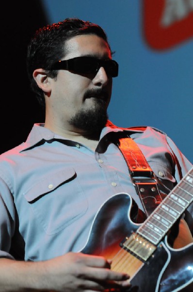 Brownout performs at the AMP Launch Party at ACL Live at the Moody Theater,