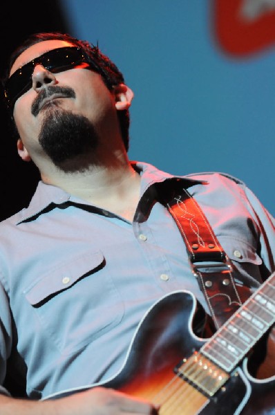 Brownout performs at the AMP Launch Party at ACL Live at the Moody Theater,