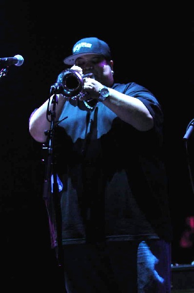 Brownout performs at the AMP Launch Party at ACL Live at the Moody Theater,